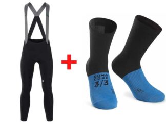 ASSOS Mille GT Winter Bibtight C2 Lange Fietsbroek (Met Ultraz Wintersok)