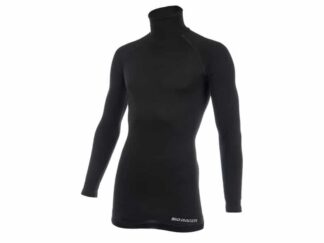 Bioracer Merino Longsleeve Turtle Neck Baselayer Zwart