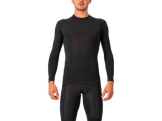 Castelli Core Seamless Ondershirt Lange Mouw Zwart