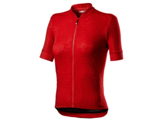 Castelli Promessa Jaquard Dames Fietsshirt Korte Mouw