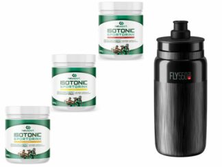 Elite Fly bidon 550ml + NatuSport Isotonic Sportdrink 400 gram