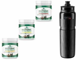 Elite Fly bidon 950ml + NatuSport Isotonic Sportdrink 400 gram
