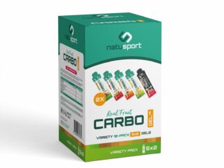 Natusport Real Fruit Carbo Gel Variety Pack