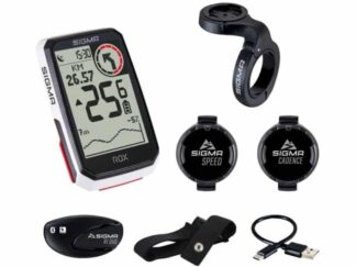 Sigma ROX 4.0 GPS Fietscomputer - met sensoren Wit