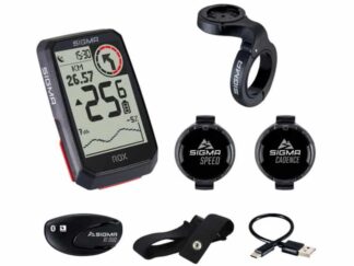 Sigma ROX 4.0 GPS Fietscomputer - met sensoren Zwart