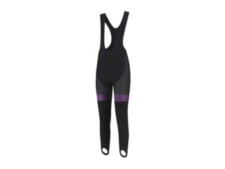 Sport2x T-PRO Premium Bibtight Dames lange broek met zeem Zwart/Paars