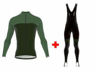 Sport2x Winterkledingset Dames Basis Groen